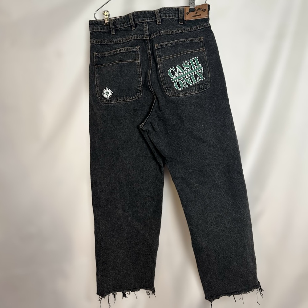 Sold-Cash Only Denim Company Cutoff Jean Jorts - Picture 6 of 10